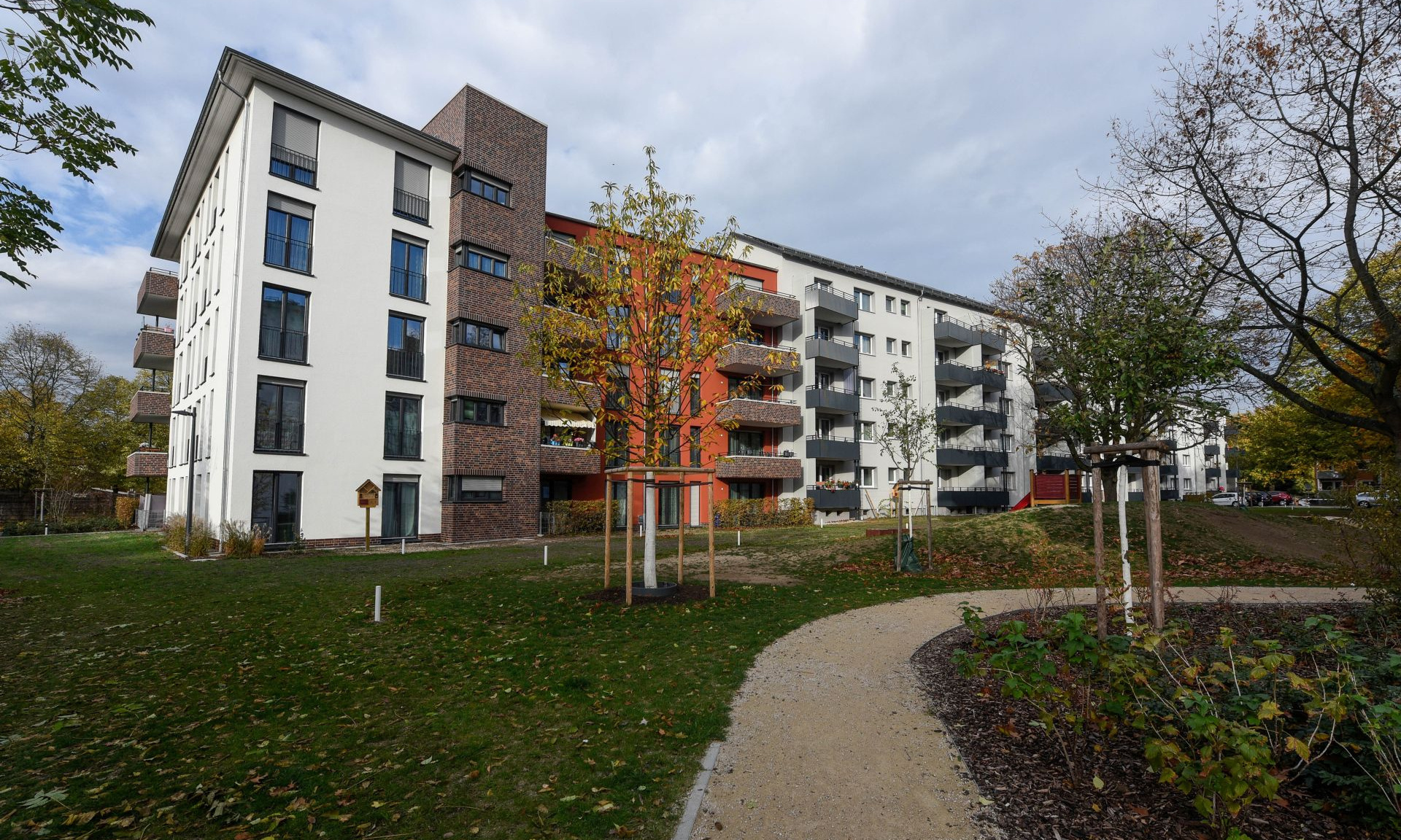 Miersch-Passivhaus Bild des Passivhauses in der Miersch-Siedlung in Frankfurt
