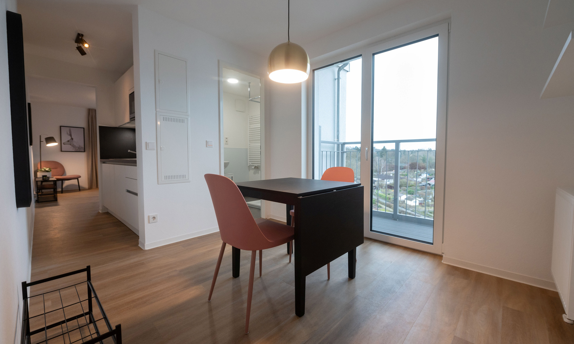 Neue Wohnung in der Fritz-Kissel-Siedlung Blick in eine neue Wohnung in der Fritz-Kissel-Siedlung