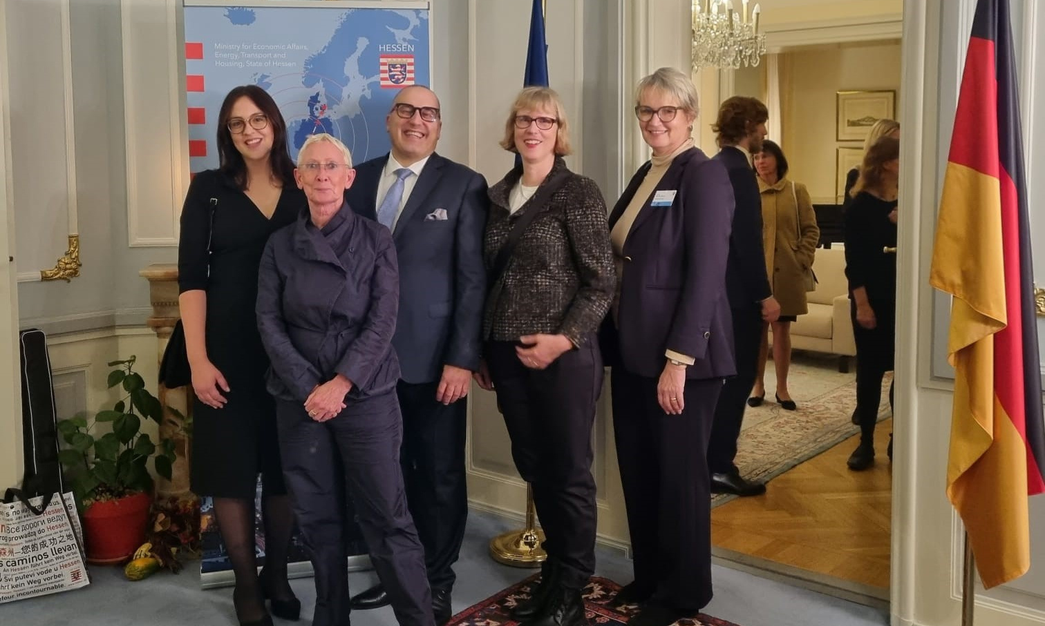 Empfang in der deutschen Botschaft Empfang in der deutschen Botschaft
