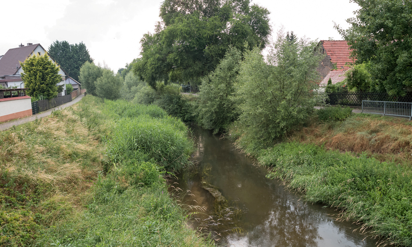 Weschnitz in Einhausen Weschnitz in Einhausen